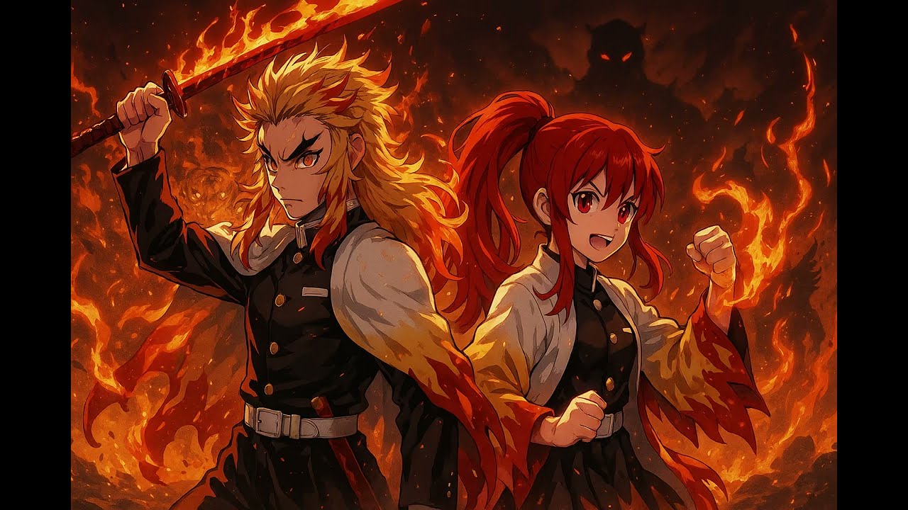 KIMETSU NO YAIBA RENGOKU KYOJURO Y MINAMI KINAMORI SONG!