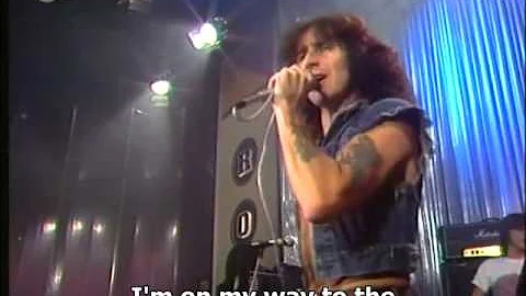 AC-DC - Highway to Hell (Live German TV with Bon S...