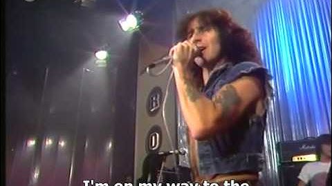Thumbnail of AC-DC - Highway to Hell (Live German TV with Bon Scott - 1979)--Subtitled