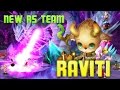 Summoners War | New RoW R5 Team : Raviti & The "Broken Set" Frontliners!!