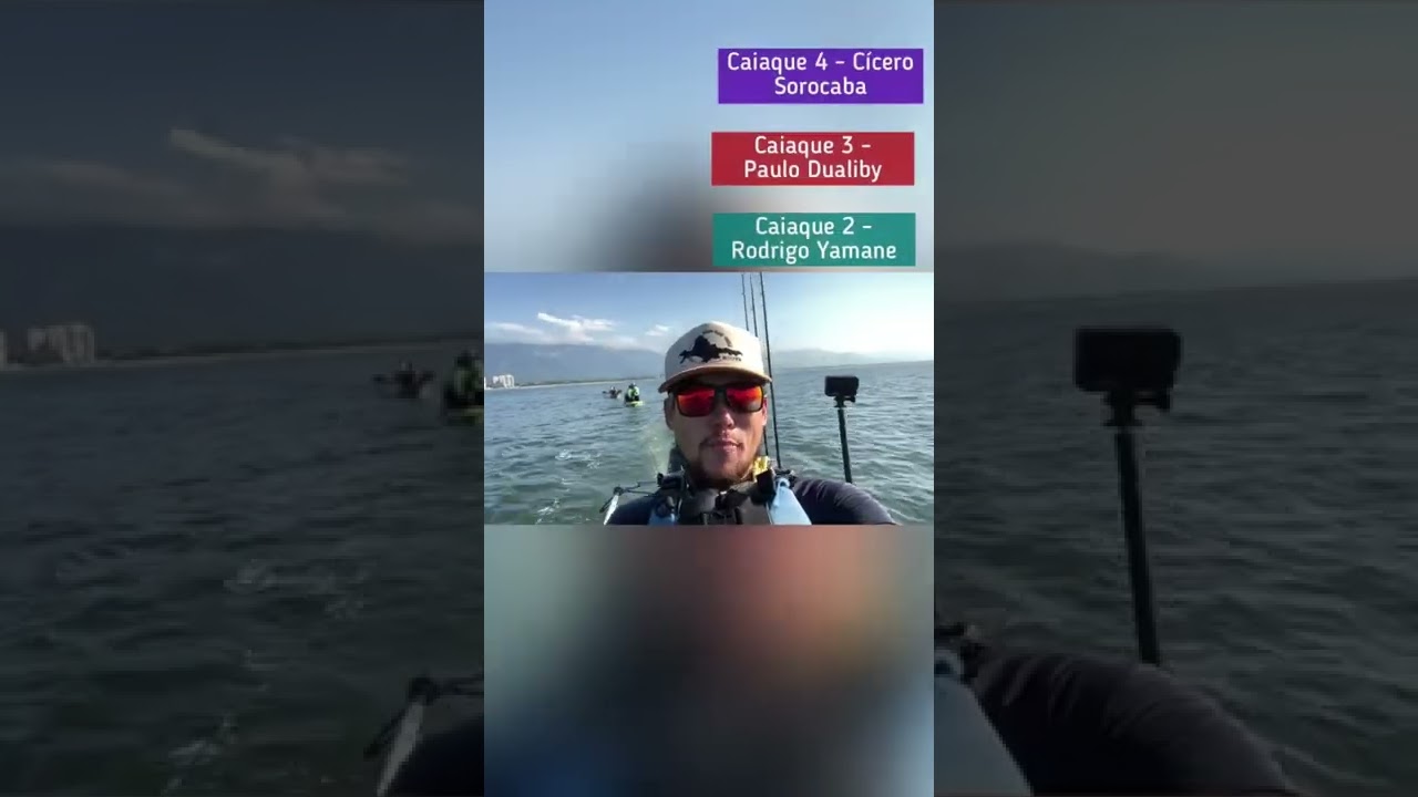 Caiaque Iron Milha Náutica com Motor 3.3 HP regularizado e adaptado pra pescaria em Bertioga