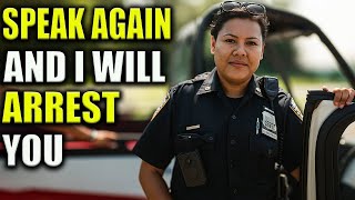 “Arrogant Female Cops Demand ID — Instantly Get Exposed and Fired!”