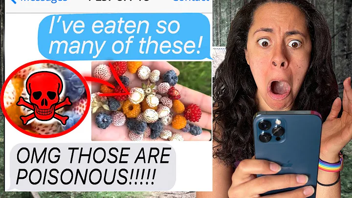 I Accidentally Ate Poisonous Berries!! (Scary Text Message Story) - DayDayNews