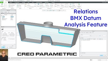 Creo Parametric - Behavioral Modeling Extension (BMX) Relations Datum Analysis Feature