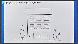 How to Draw 3rd Floor Building House