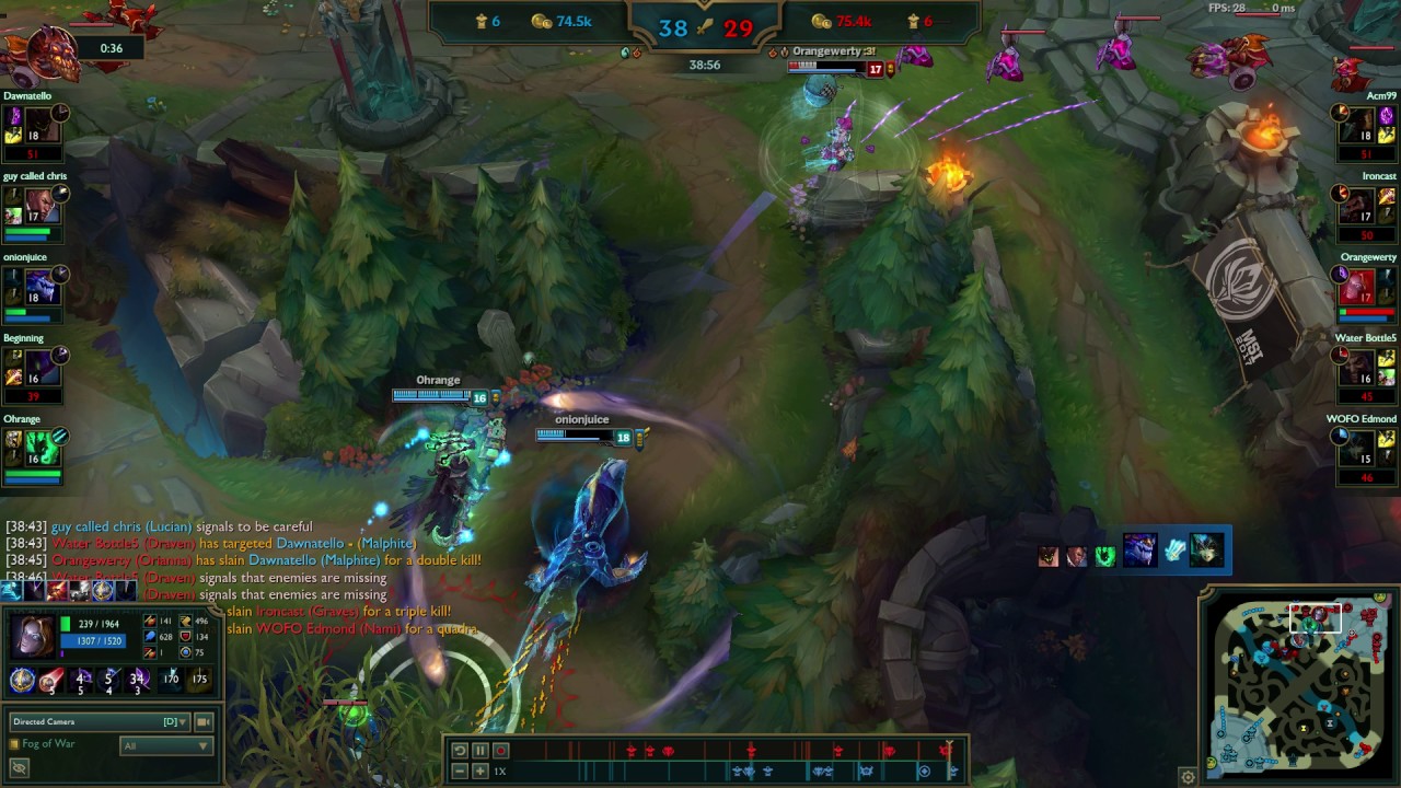 Insane Aurelion Sol Pentakill to win the game