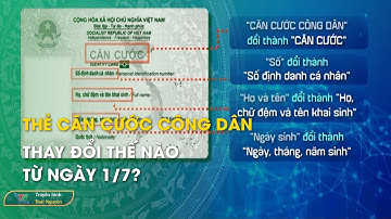 Thẻ căn cước công dân thay đổi thế nào từ ngày 1/7? – Bản tin Trong nước quốc tế 27/6/2024