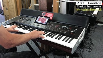 Korg Pa4X v2 -  Strings Demo