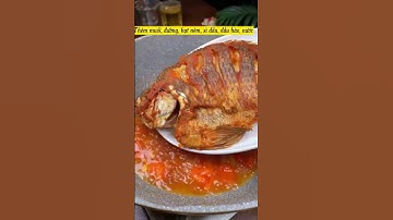 Hướng dẫn cách làm món cá sốt cà chua ngon