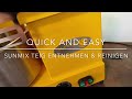 Quick and Easy - Sunmix Teig entnehmen & Reinigen