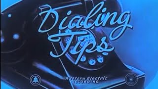 TIPS Panggilan (1950) [Cara menggunakan telepon putar]☎️📞