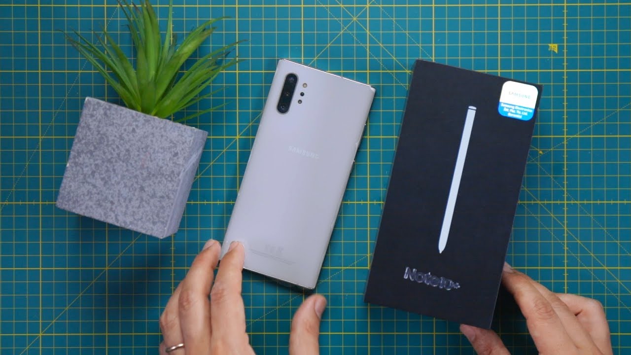 11399TL 'lik FİYATIYLA SAMSUNG'un SON AMİRAL GEMİSİ GALAXY NOTE 10 PLUS'ın KUTU AÇILIŞI!