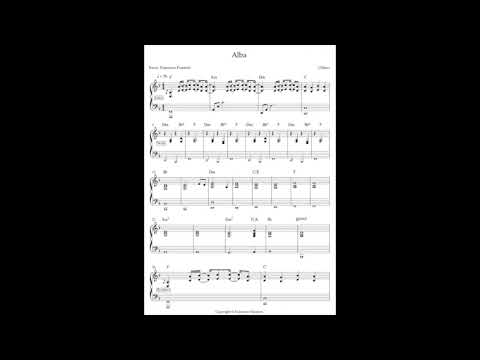 Alba (spartito pianoforte) - Ultimo