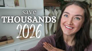 EXTREME FRUGAL LIVING BELOW YOUR MEANS - TIPS ON LOW INCOME + NO BUY YEAR + LOW BUY YEAR 2026 PT 2