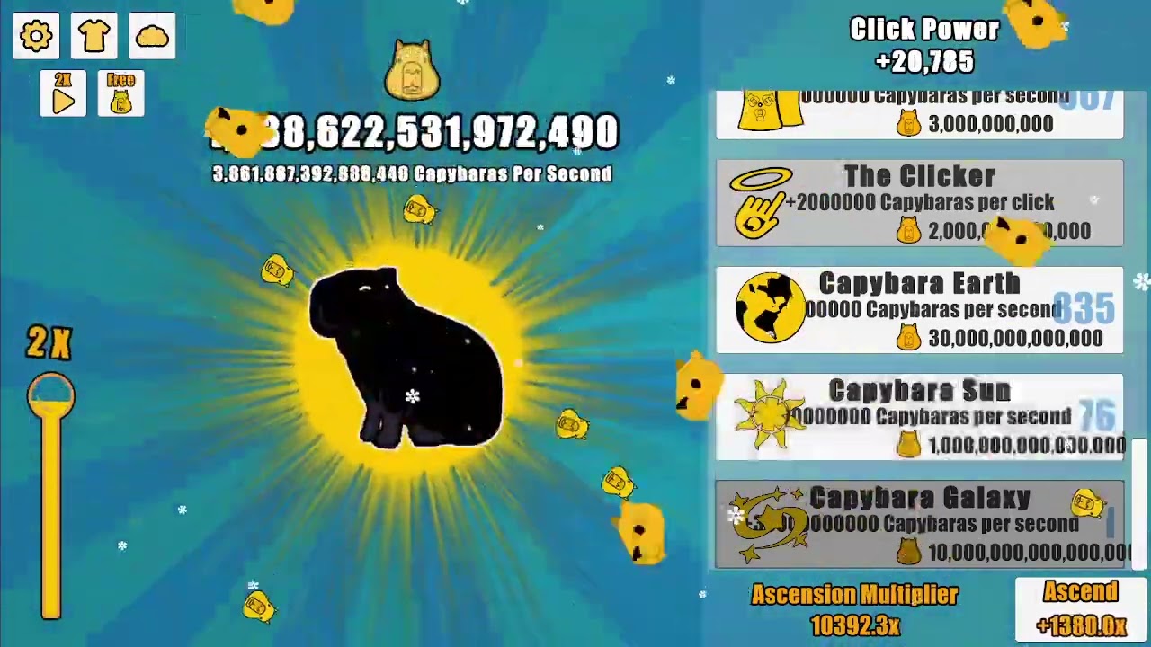 Capybara Clicker Pro Unblocked