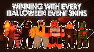 WINNING with EVERY HALLOWEEN KILLER SKINS (before halloween ig) | FORSAKEN ROBLOX