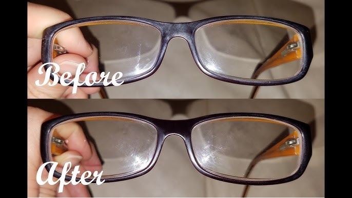 removing “Big” SCRATCHES from eyeglasses (coating removal) 