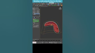 Using the Bend Modifier in 3ds Max | Fast & Simple #shorts #3dsmax #bending