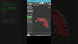 Using the Bend Modifier in 3ds Max | Fast & Simple #shorts #3dsmax #bending