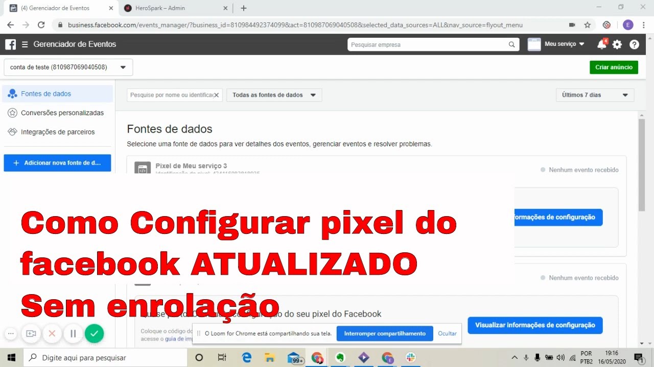 Como configurar o pixel do facebook no sparkfunnels - YouTube