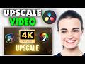 How to Upscale Video in 4K DaVinci Resolve (2026)