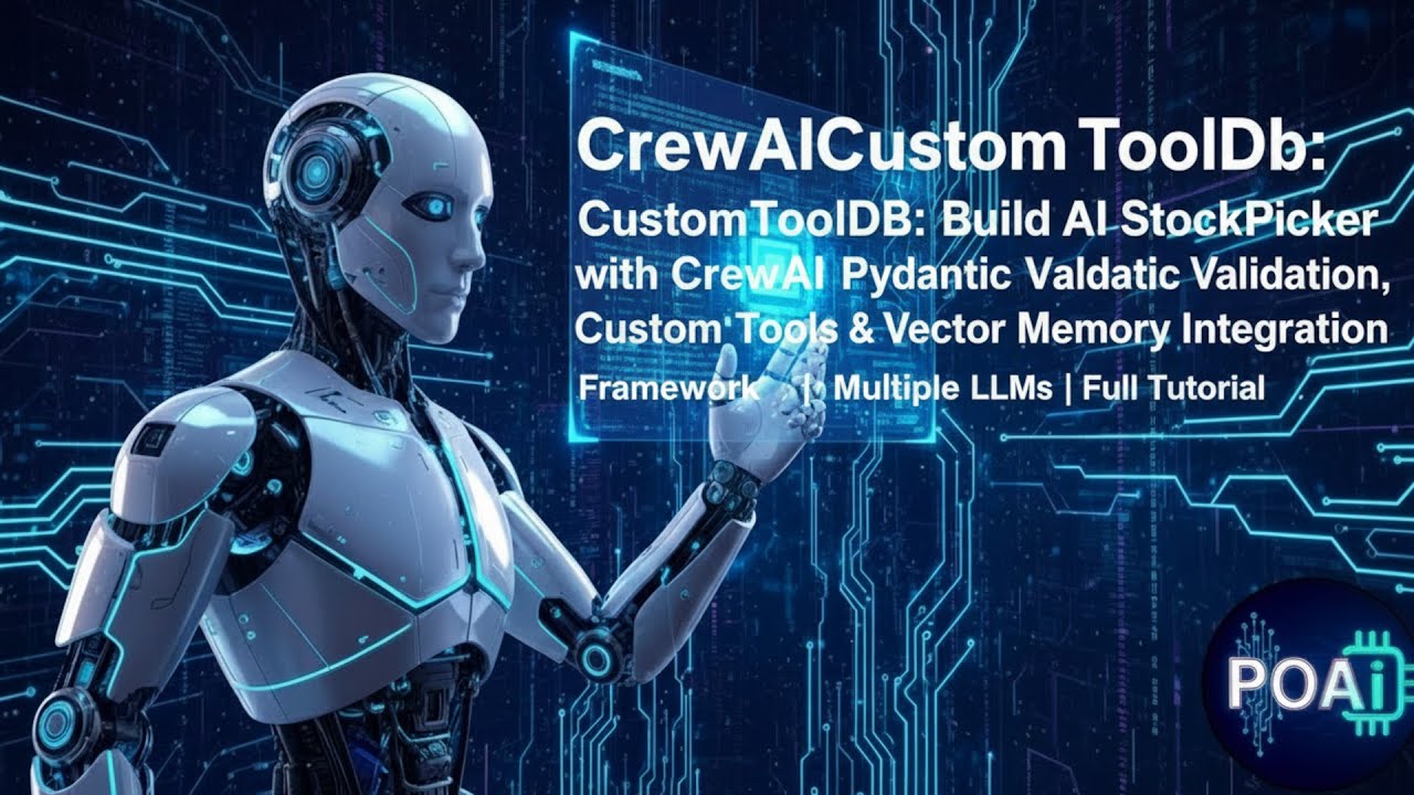Ep4 CrewAi StockPicker: Build AI StockPicker with CrewAI Custom Tools & Vector Memory Integration