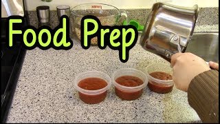 Meal Prep ~ tortillas, pizza sauce, freezing avocados