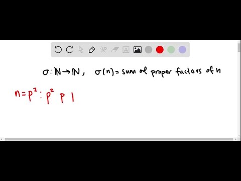 Let n ∈ℕ . A positive integer d is a proper factor of n if d is a factor of n and d  n…