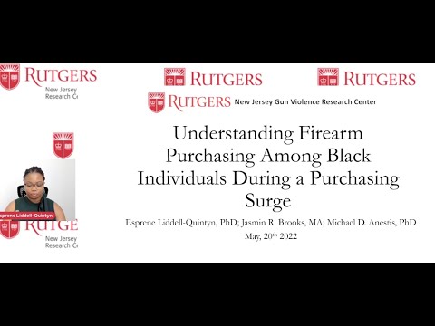 Understanding Firearm Purchasing Among Black Individuals-Esprene Liddell Quintyn