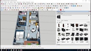 COMPONENTES Y MATERIALES DE TEXTURA PARA SKETCHUP 2021 (descarga e instalación)