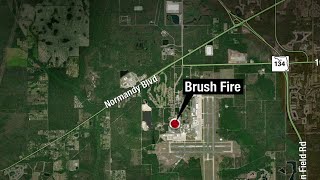 Brush fire breaks out on Jacksonville's Westside