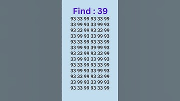 can you find 39 in 5 seconds? #wordpuzzlegame #game #mathematics #mindbendingquiz #puzzle