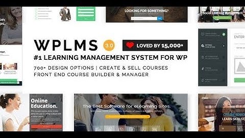 Best WordPress Education Theme for WPLMS Learning Management System