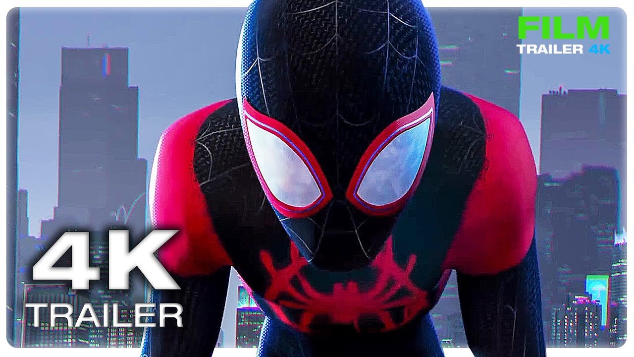 Spider Man Into The Spider Verse Trailer 4k Ultra Hd 2018