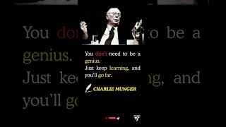 Charlie Munger: You Don’t Need to Be a Genius 🌟 #Motivation || Diverse Thoughts