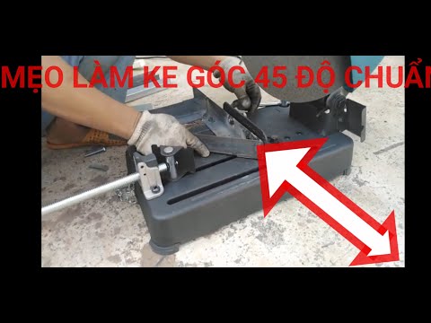 Video Cách làm ke góc 45 độ chuẩn - youtube