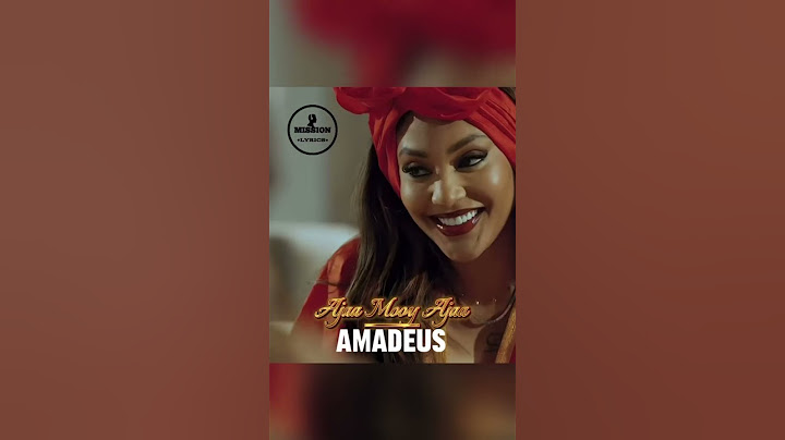 Amadeus - Ajaa Mooy Ajaa (clip officiel) #taarusenegal #amadeus #viralvideo #viralshorts #music