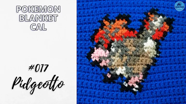 Create Your Own Pokémon Blanket with Crochet Pidgeotto