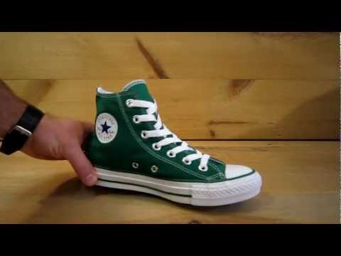 all green converse