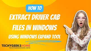 Using Windows Expand Tool for Driver CAB Files screenshot 2