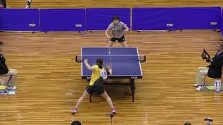 20180218[フル]_大阪オープン_女子シングルス_決勝_丹羽美里(広島日野自動車)_天野優(サンリツ)