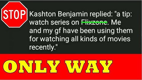 The ONLY WAY to Stop Flixzone (Most DANGEROUS Comment)