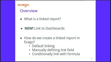 Exago Support Lab — Linked Reports