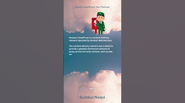 AWS: CloudFront or Postman of AWS :)   #aws #amazonwebservices #exam #ccp #cloudfront #cloud #funny