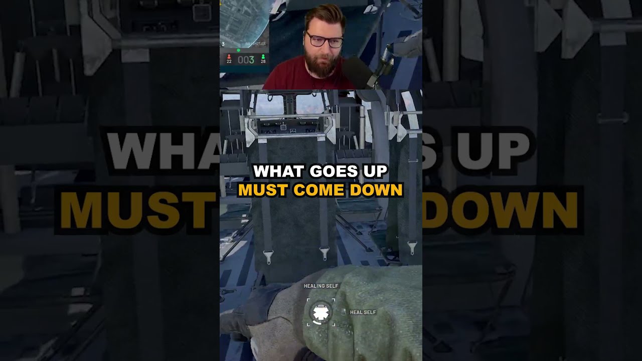 WHAT GOES UP MUST COME DOWN
