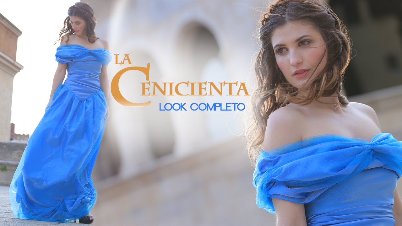 Total look de Cenicienta | Maquillaje y peinado - YouTube