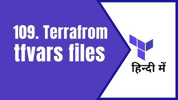 109  terraform variable assignment with tfvars | terraform in hindi