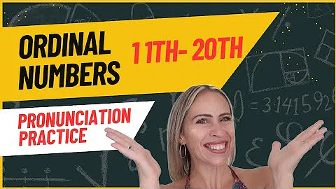Ordinal Numbers 11th–20th – Pronunciation Practice | Listen & Repeat (American English)