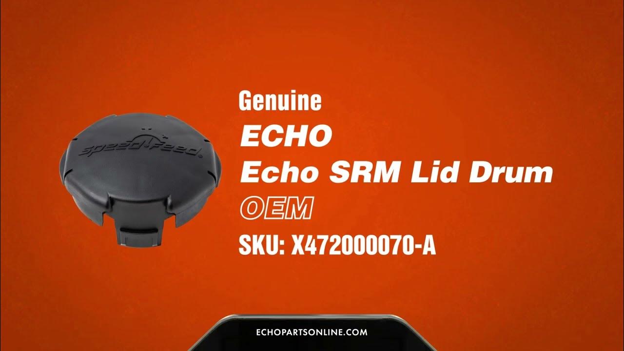 Echo Speed Feed 400 Head Cover Spool X472000070 OEM YouTube