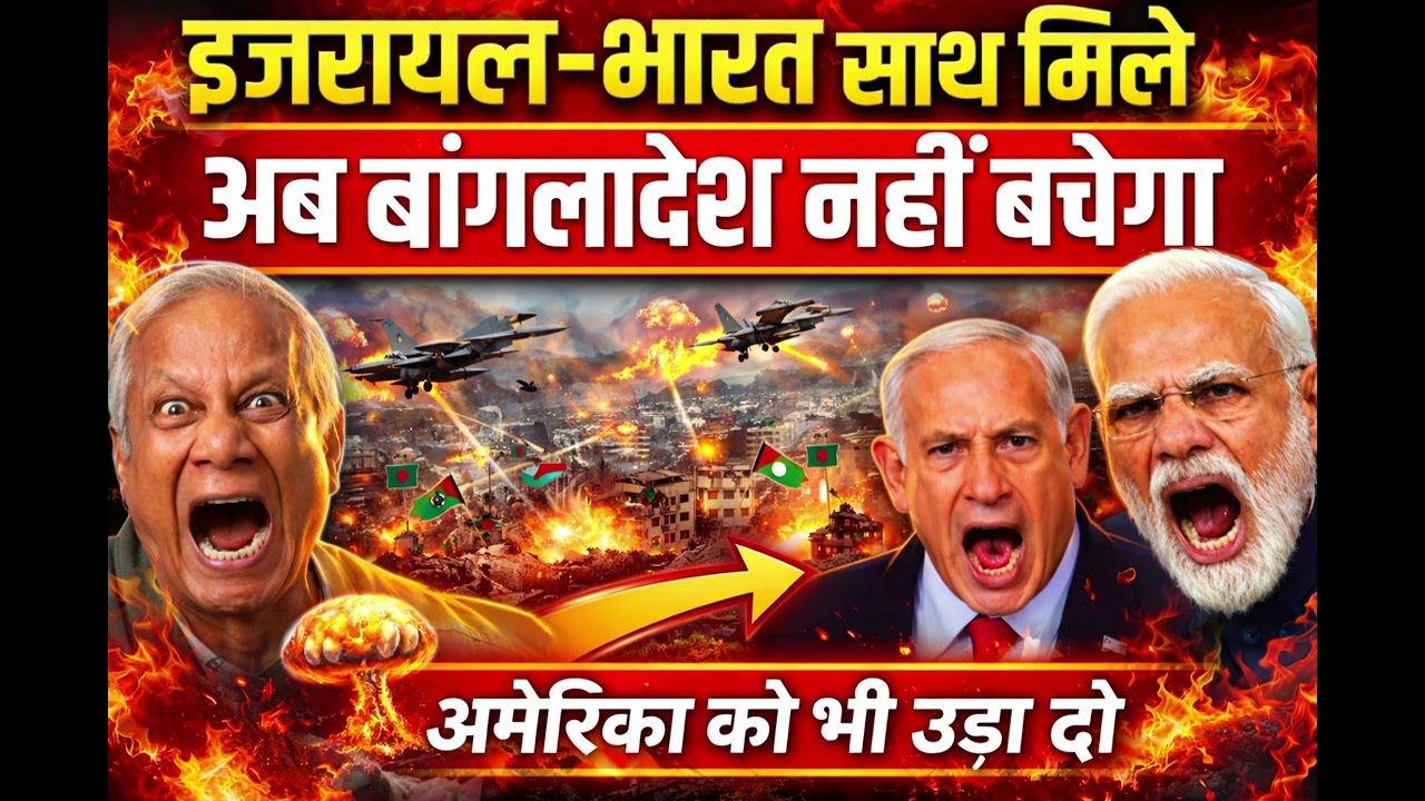 India Israel Big Warning to Bangladesh | 1971 के बाद सबसे बड़ा भू-राजनीतिक संकेत | Breaking News